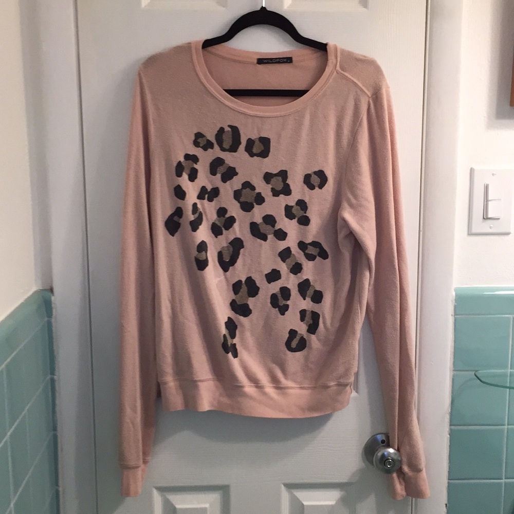 Wildfox pink sweater
